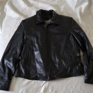 Butter soft black leather jacket